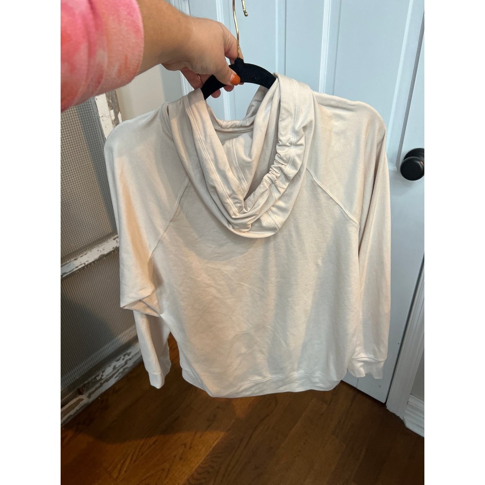 Vuori Halo Oversized Hoodie cream women's Large - Picture 3 of 3